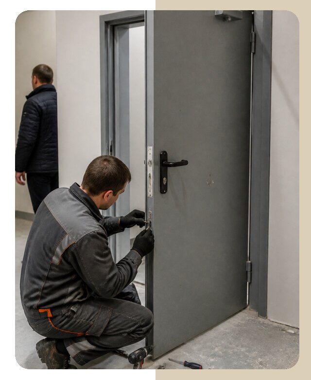 Ремонт противопожарной двери в Тулуне по цене 7014 р. | ДвериЛегко-Тлн